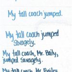 stretching sentences in a writers workshop