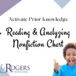 activate prior knowledge with reading and analyzing nonfiction