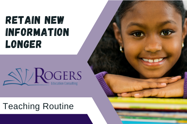 retain new information longer